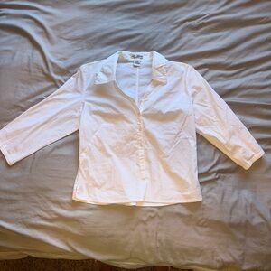 White Button-Up Shirt